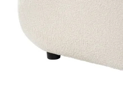 Sofa 3 personers SALLA Boucle Cremehvid