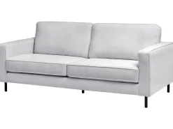 Sofa 3 personers SAVALEN Lysegrå