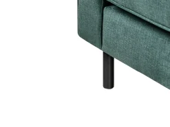 Sofa 3 personers SAVALEN Velour Mørkegrøn