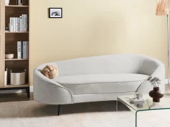 Sofa 2 personers SAVAR Cremehvid