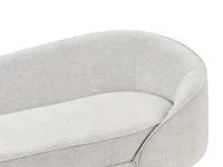 Sofa 2 personers SAVAR Cremehvid