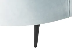 Sofa 2 personers SAVAR Velour Himmelblå