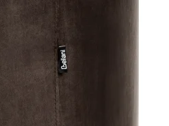 Sofa 2 personers SAVAR Velour Mørkebrun
