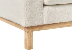 Sofa 3 personers SIGGARD Boucle Hvid