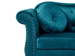 Sofa 2 personers SKIEN Velour Blågrøn