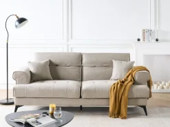 Sofa 3 personers SKIVE Brungrå