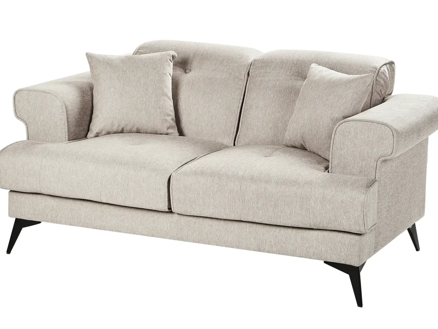 Sofa 2 personers SKIVE Brungrå