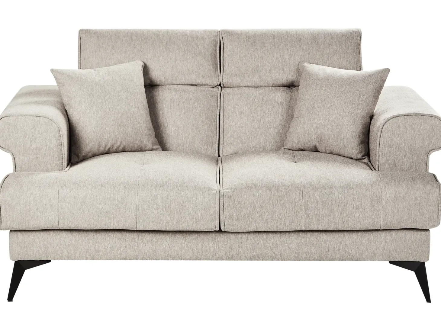 Sofa 2 personers SKIVE Brungrå