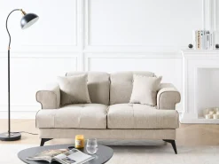 Sofa 2 personers SKIVE Brungrå