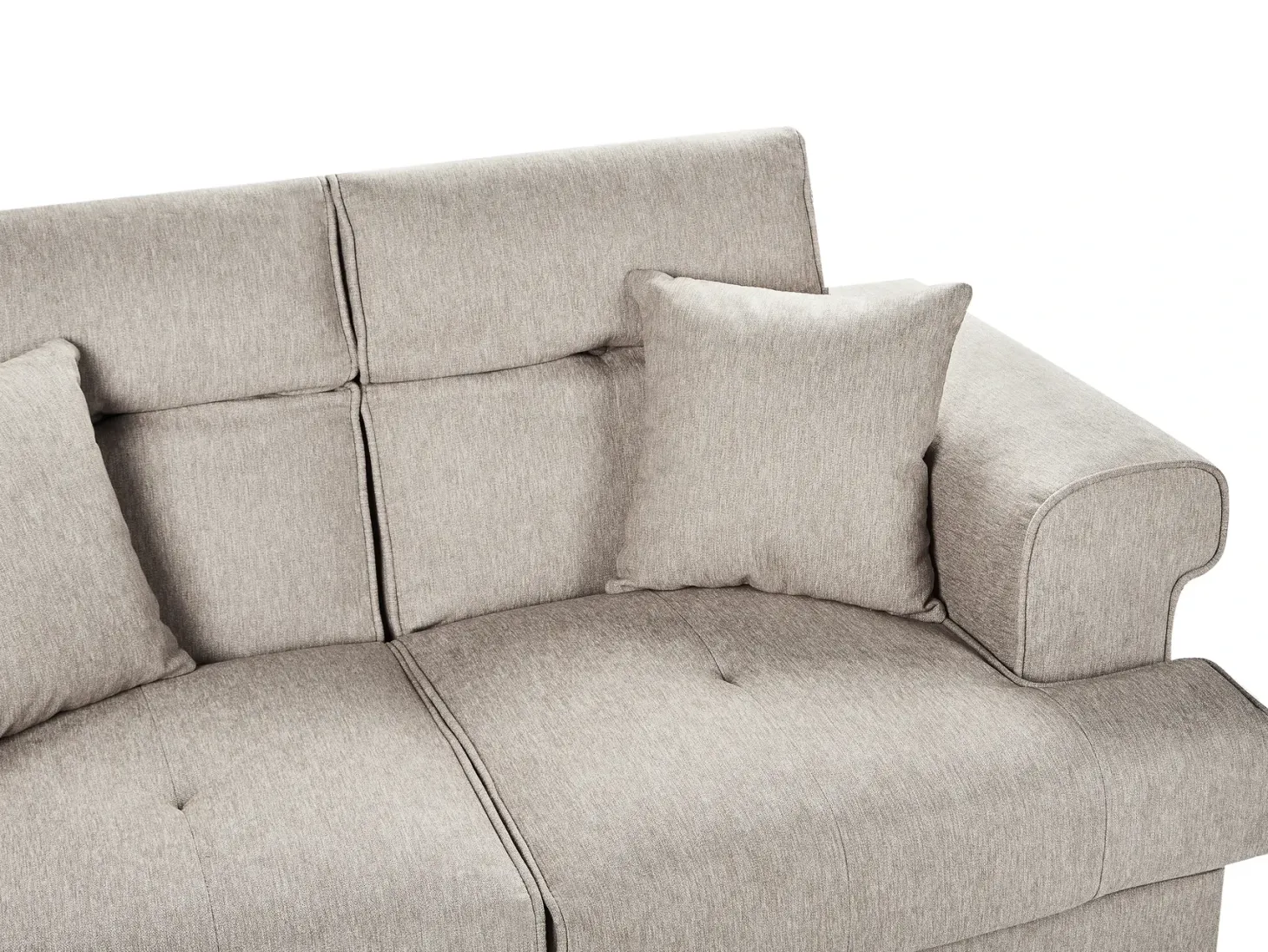 Sofa 2 personers SKIVE Brungrå