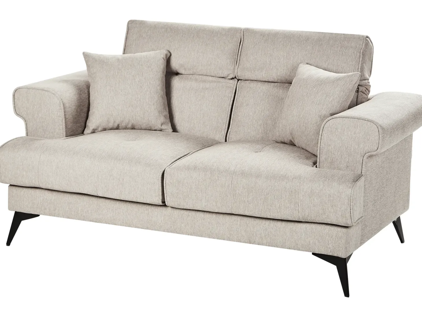 Sofa 2 personers SKIVE Brungrå