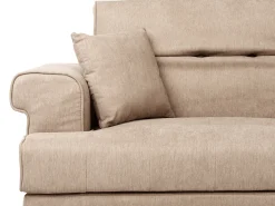 Sofa 3 personers SKIVE Lysebrun
