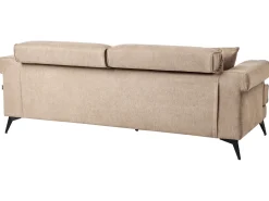 Sofa 3 personers SKIVE Lysebrun