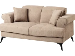 Sofa 2 personers SKIVE Lysebrun