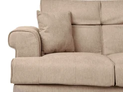 Sofa 2 personers SKIVE Lysebrun