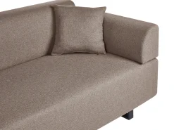 Sofa 3 personers SOKNA Brungrå med sofabord
