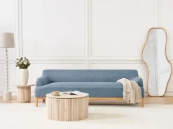 Sofa 3 personers SOSJO Blå