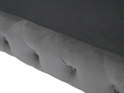 Sofa 3 personers SOTRA Velour Grå