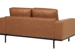 Sofa 2 personers SOVIK Kunstlæder Brun