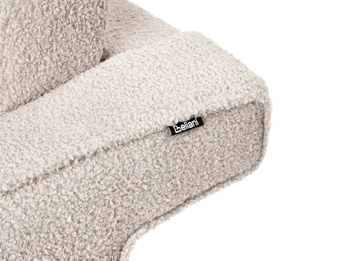 Sofa 3 personers SVANEK Boucle Beige