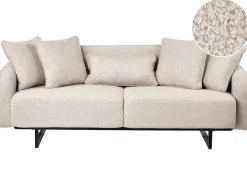Sofa 3 personers SVANEK Boucle Beige