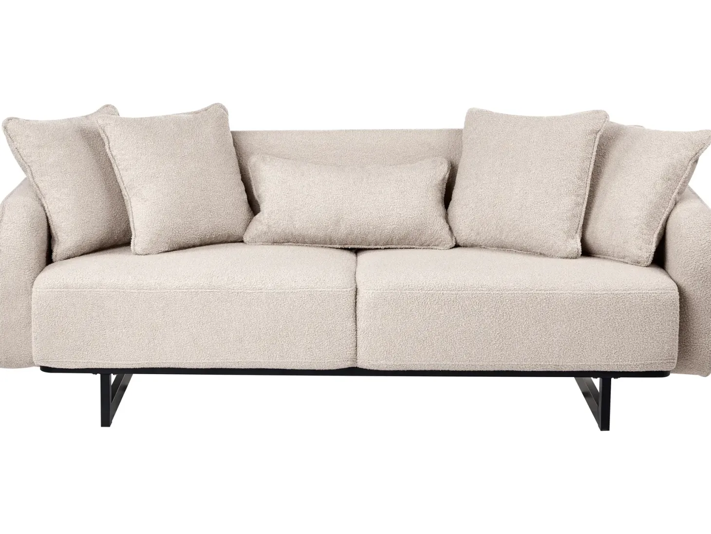 Sofa 3 personers SVANEK Boucle Beige