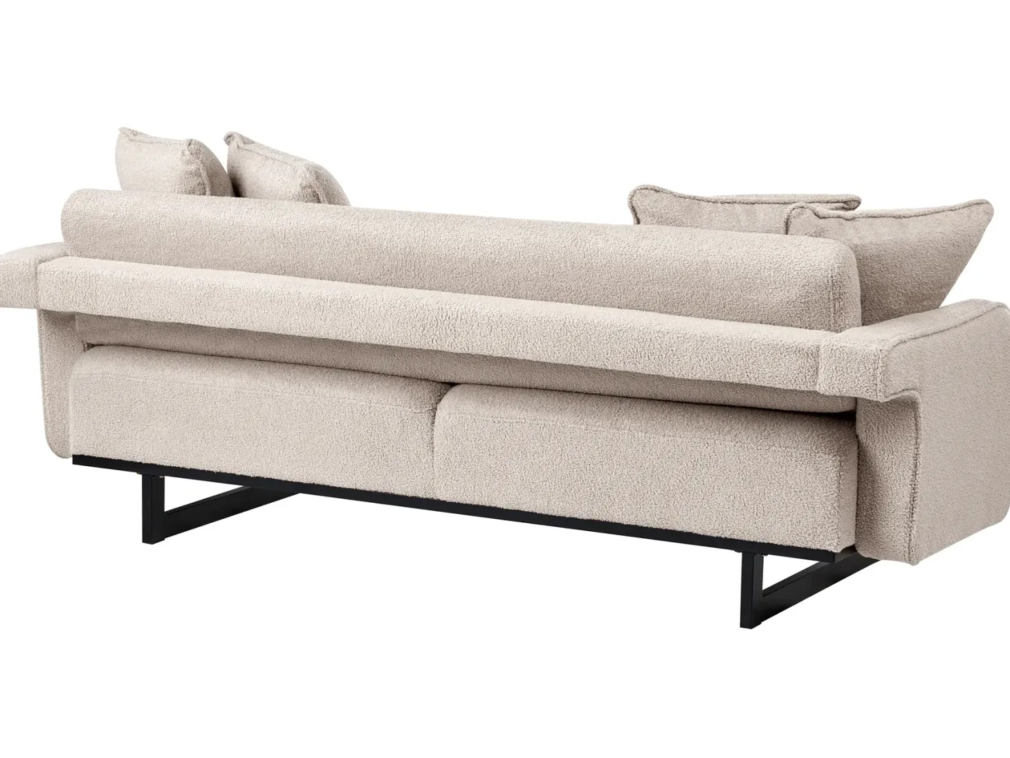 Sofa 3 personers SVANEK Boucle Beige