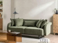 Sofa 3 personers SVANEK Grøn