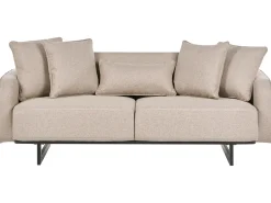 Sofa 3 personers SVANEK Lysebrun