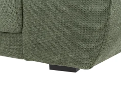 Sofa 4 personers TORPO Chenille Mørkegrøn