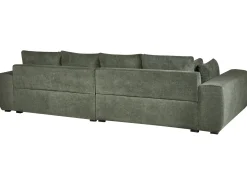 Sofa 4 personers TORPO Chenille Mørkegrøn