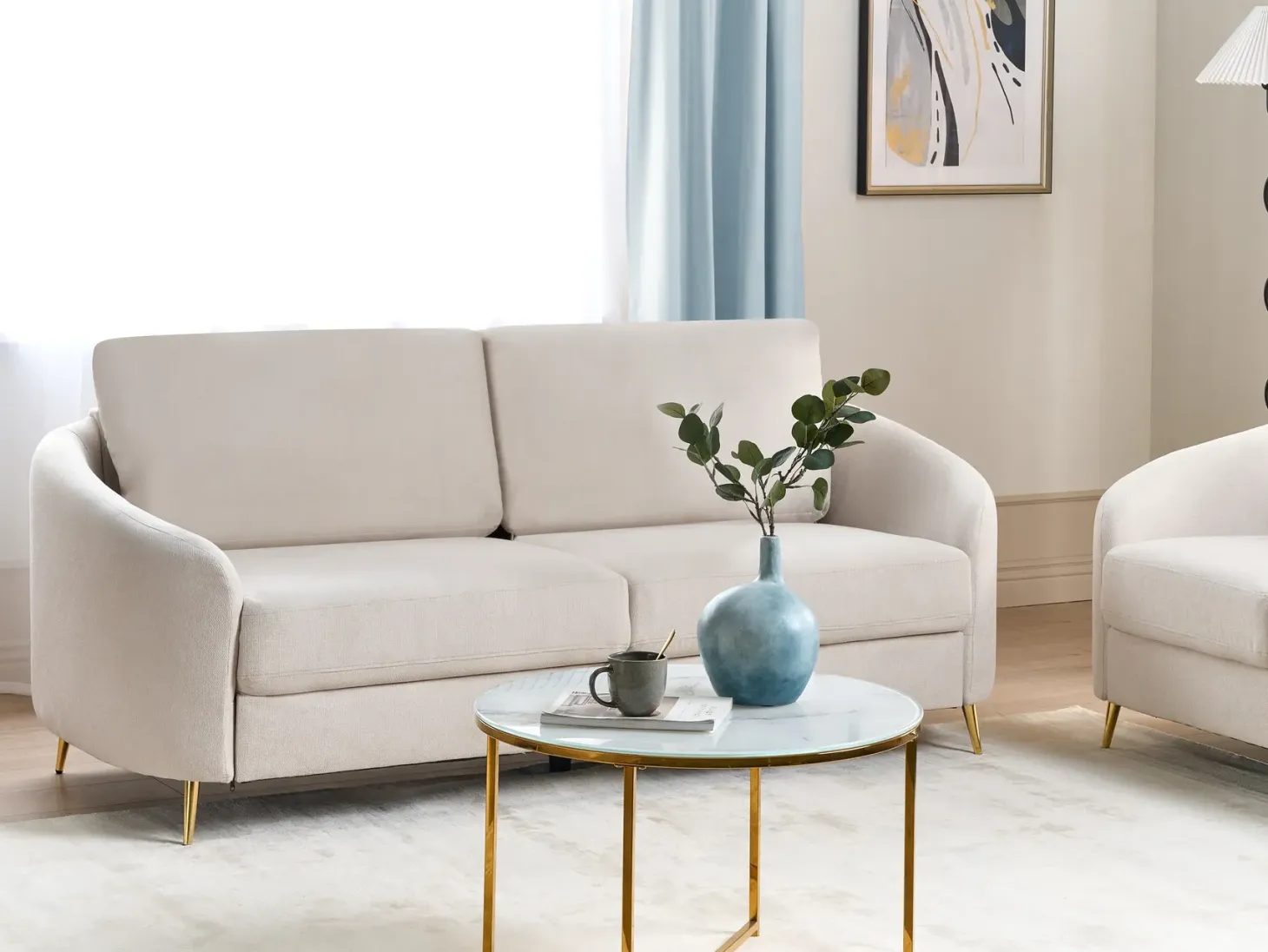 Sofa 3 personers TROSA Beige