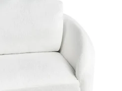 Sofa 3 personers TROSA Boucle Hvid