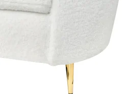 Sofa 3 personers TROSA Boucle Hvid