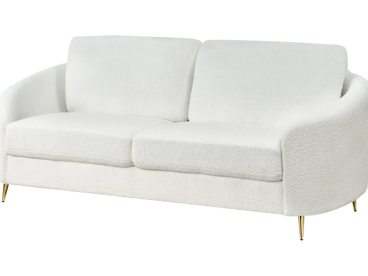 Sofa 3 personers TROSA Boucle Hvid