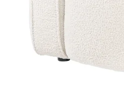 Sofa 2 personers UTANA Boucle Cremehvid