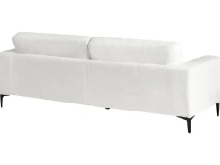 Sofa 3 personers VADSTENA Boucle Cremehvid