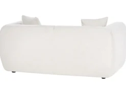 Sofa 2 personers VALBY Boucle Cremehvid
