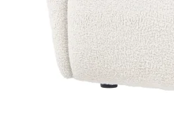 Sofa 2 personers VALBY Boucle Cremehvid