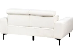 Sofa 2 personers VEGAMO Boucle Hvid