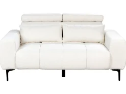 Sofa 2 personers VEGAMO Boucle Hvid