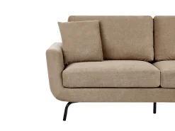 Sofa 3 personers VESALA Lysebrun