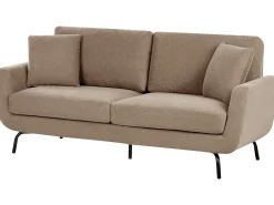 Sofa 3 personers VESALA Lysebrun