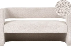 Sofa 2 personers VIDSEL Chenille Beige