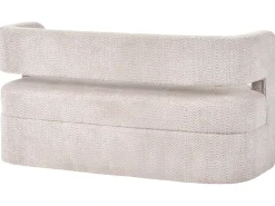 Sofa 2 personers VIDSEL Chenille Beige