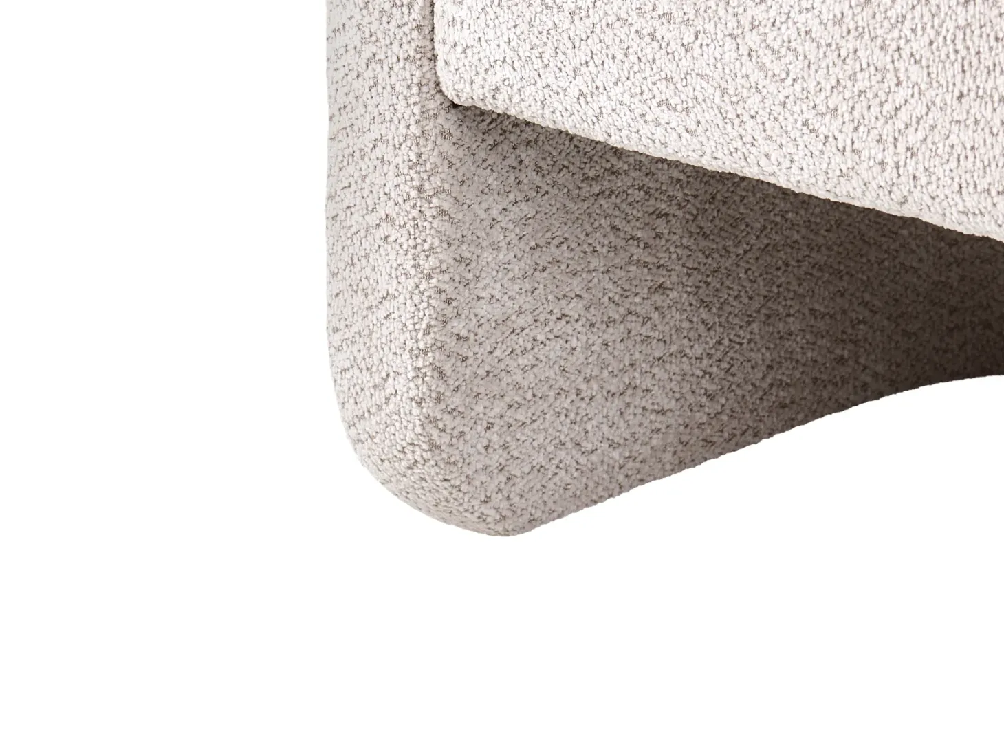Sofa 2 personers VIDSEL Chenille Beige
