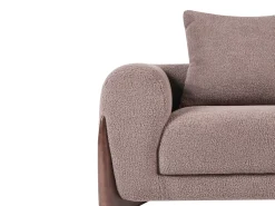 Sofa 2 personers VINLIDEN Boucle Brun