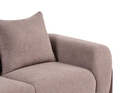 Sofa 2 personers VINLIDEN Boucle Brun