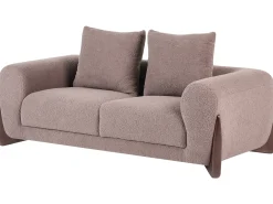 Sofa 2 personers VINLIDEN Boucle Brun