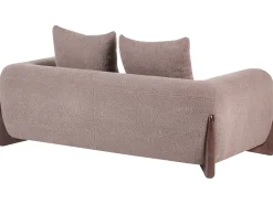 Sofa 2 personers VINLIDEN Boucle Brun